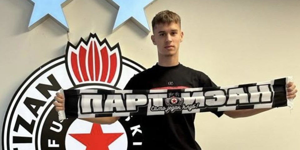 Partizan potpisao talentovanog omladinca! Mirčetiću ugovor na tri godine (VIDEO)