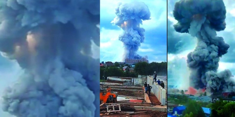 (VIDEO) Razorna eksplozija kod Moskve! Rusi na nogama, stravična detonacija zatresla grad!