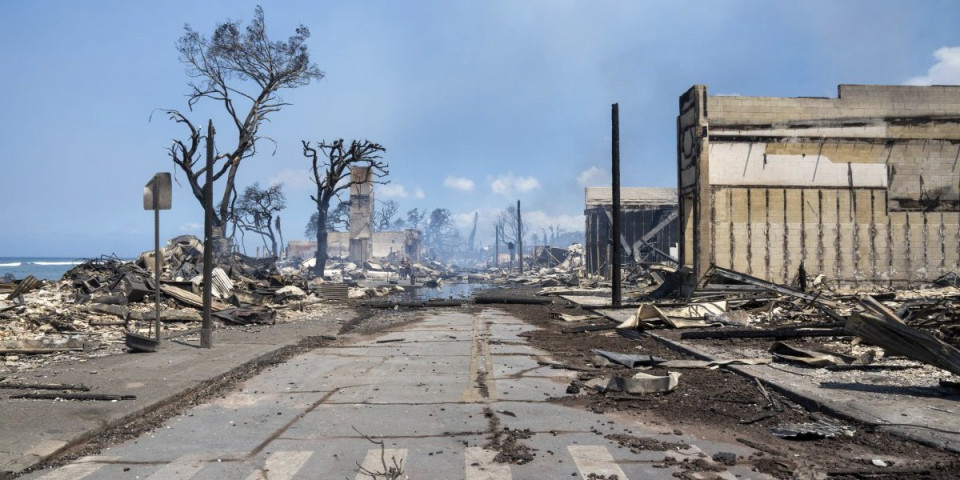 Jezive slike sa Havaja obišle planetu! Ceo grad potpuno spaljen do temelja: 53 osobe nastradale, biće ih još - 1000 nestalo (FOTO)