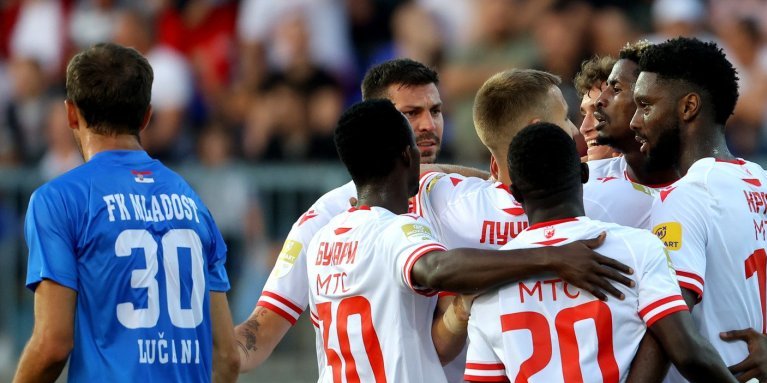 KRAJ: Crvena zvezda - Mladost Lučani 2:1 (VIDEO)