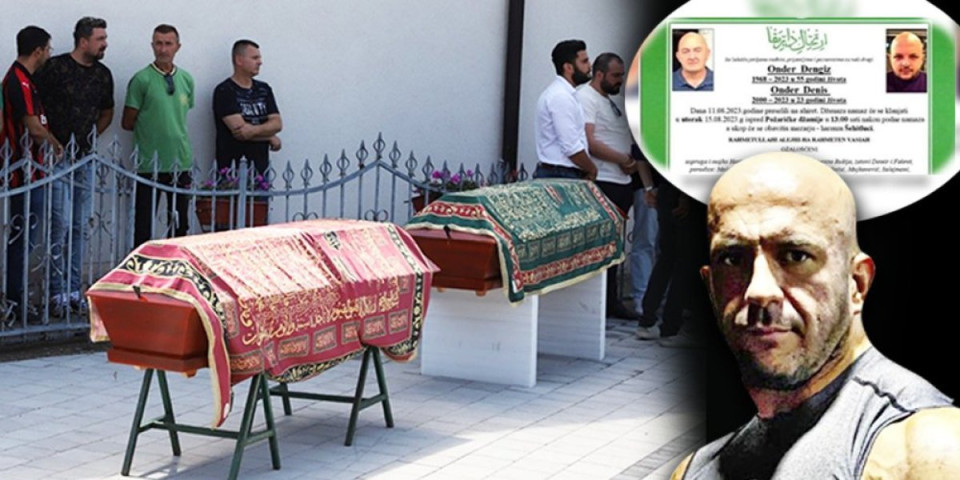 Na sahrani žrtava Nermina Sulejmanovića stotine ljudi! Otac i sin u kovčezima, ljudi plaču i hvataju se za glavu (FOTO/VIDEO)
