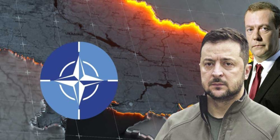 Šok! Rusija otkrila šta traži za ulazak Ukrajine u NATO?! Medvedev: Može, ali bez jednog ključnog grada!