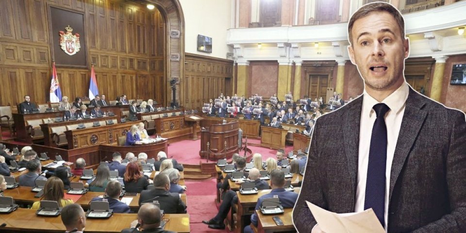 Aleksić bi opet da pali Skupštinu Srbije, a ne sme da izađe na izbore!
