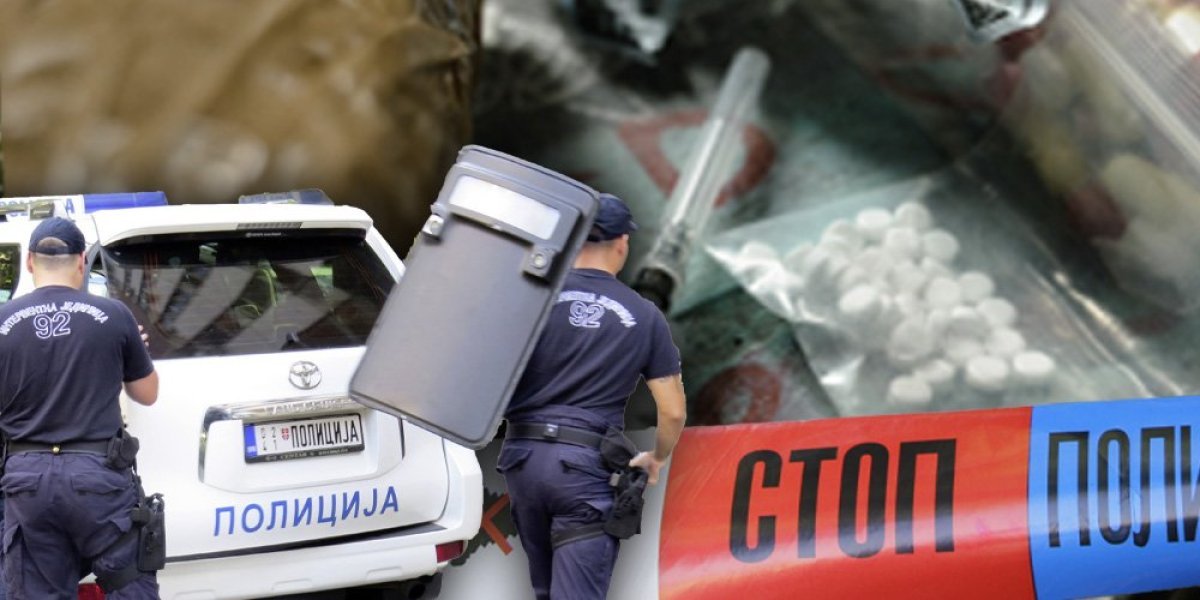 Velika akcija policije u Beogradu! Zaplenjeno 200 kilograma droge, uhapšena kriminalna grupa