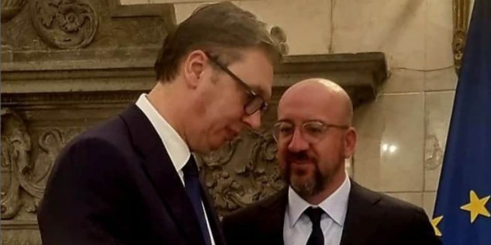 Dug i dobar razgovor sa starim prijateljem Mišelom! Vučić nakon neformalne večere sa predsedsednikom Evropskog saveta! (FOTO)