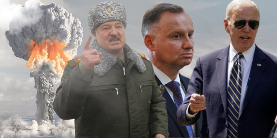 Zbrisaće ih sa lica zemlje! Vašington se oprostio od Poljske: Gura je u nuklearni konflikt sa Belorusijom