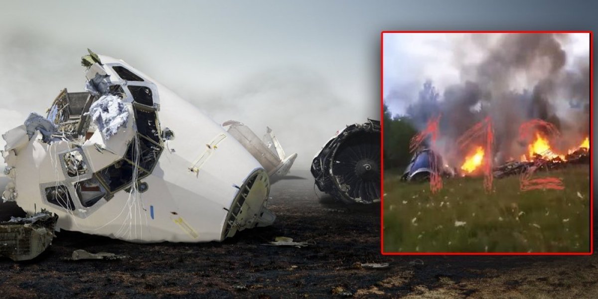 Prvi snimak avionske nesreće u Rusiji! (VIDEO)