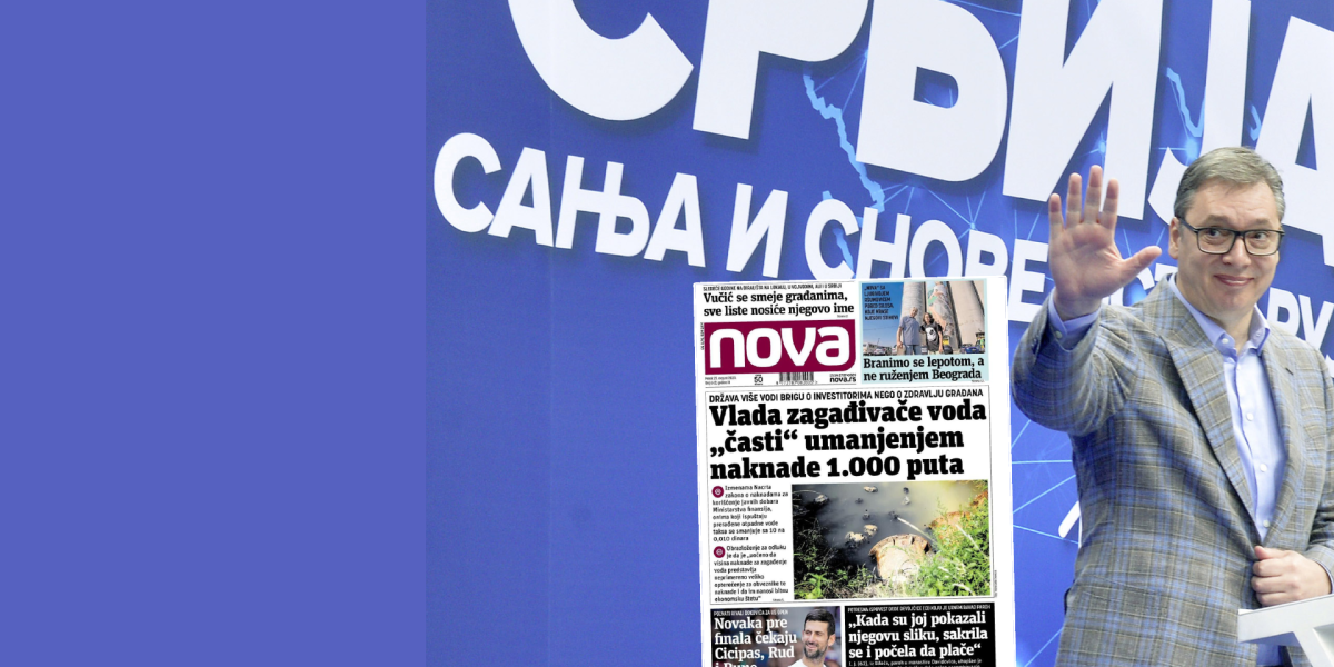 Tajkunska posla: Nova bi opet da zabrani Vučiću da se bori i radi za svoj narod!