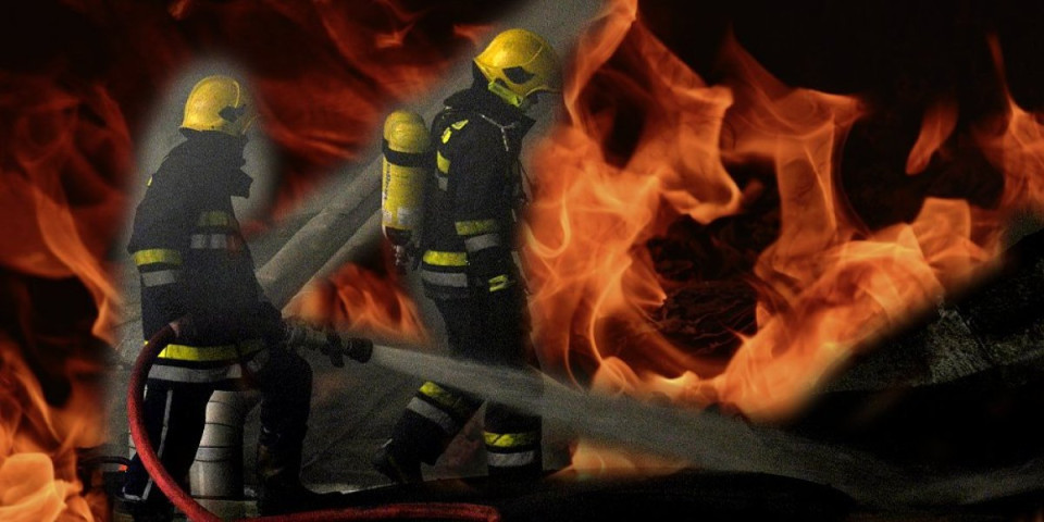 Prvi snimci jezivog požara u Raškoj! Dve osobe izgorele u vatrenoj stihiji (VIDEO)