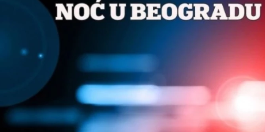 Relativno mirna noć u Beogradu! Jedna saobraćajna nesreća, jedna osoba lakše povređena