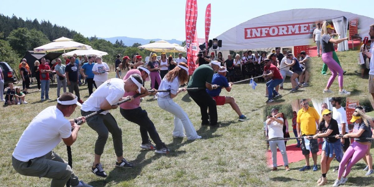 Sportske igre u Rosićima! Nošenje jaja, vuča konopca, razne discipline, a samo jedan pobednik!