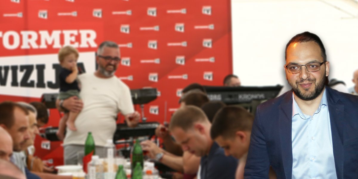 "Lep način da se proslavi i početak i uspeh televizije", Damir Handanović prvi put na slavlju u Rosićima