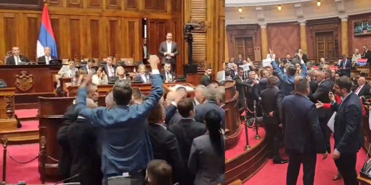 (VIDEO) Slika i prilika srpske opozicije: Pogledajte snimak i sve će vam biti jasno!