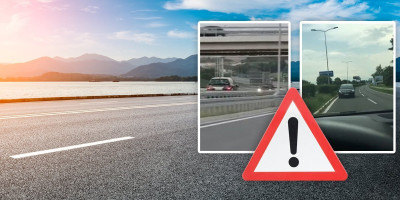 Policajci u Nišu zaustavili su juče na auto-putu Niš–Preševo vozača "renoa" (81) iz Blaca koji je vozio u suprotnom smeru.