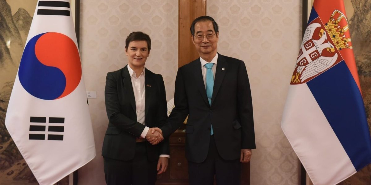 Novo poglavlje srpsko – korejskih odnosa! Premijerka Brnabić razgovarala sa Han Dok-Suom! (FOTO)