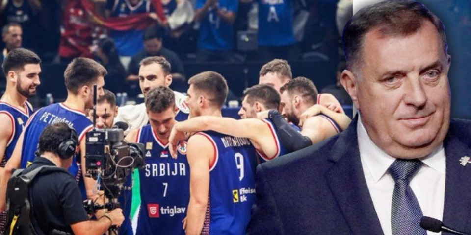 (FOTO) Srpski momci - zlatni momci! Dodikova čestitka košarkašima: U Srbiju se vraćate kao šampioni!