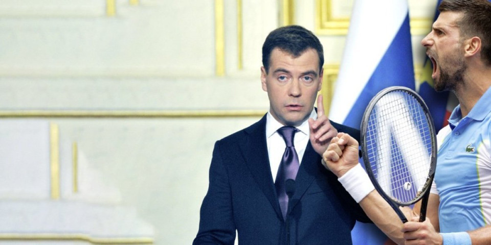 Pazite sad ovo, Dmitrij Medvedev odigrao tenis sa Noletom!? Rus odmah podelio fotku