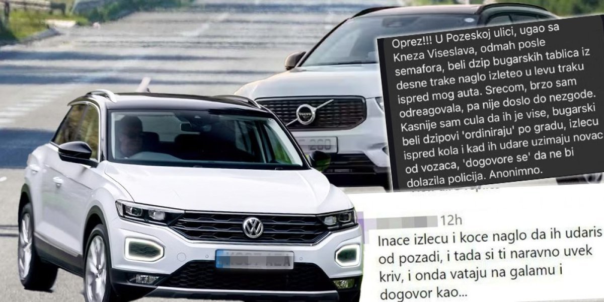 Pazite se belih džipova! Nova prevara u saobraćaju - prepoznaćete ih po bugarskim tablicama! (FOTO)