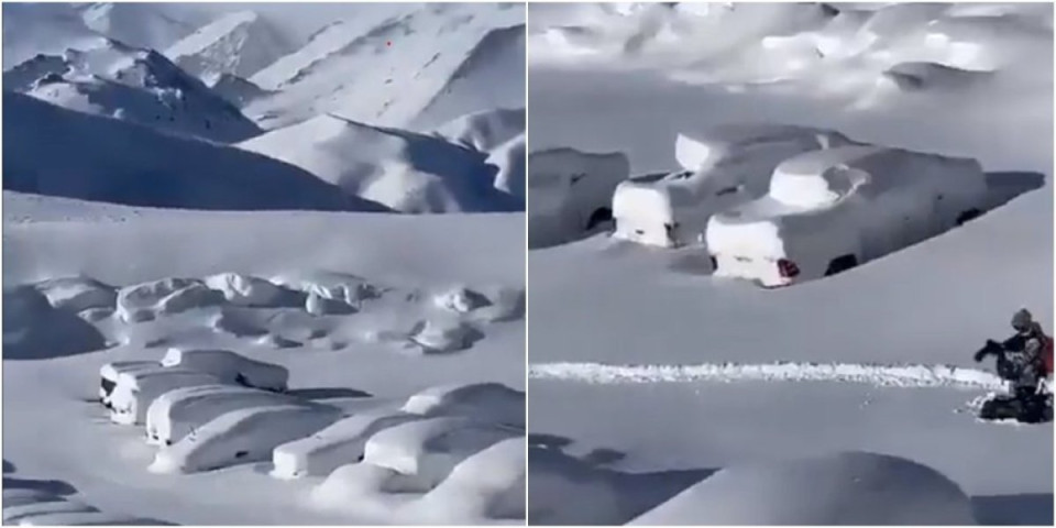 Nestvarni prizori kao sa druge planete: Sneg okovao Argentinu, lavine se obrušile na zimsko odmaralište!