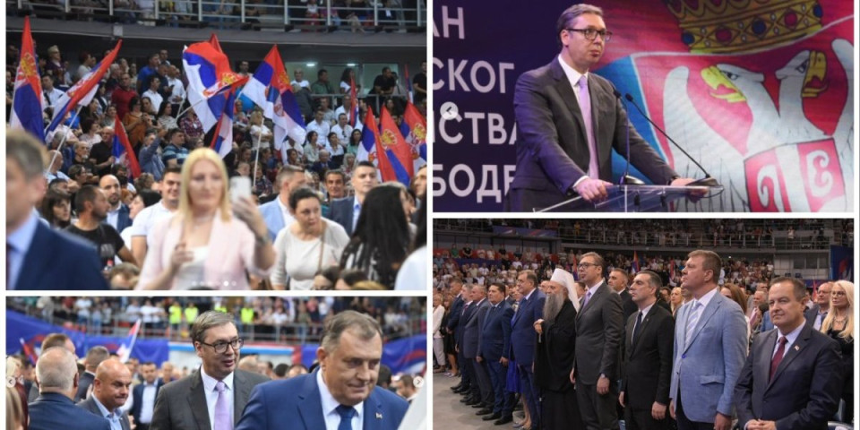 (VIDEO) Naša trobojka je naša dika! Udarna Vučićeva poruka iz Niša: Neće tuđin odlučivati u Srbiji