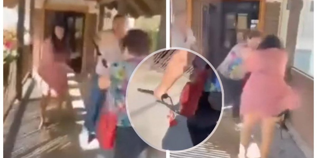 Pendrekom pretukla muža i njegovu ljubavnicu! Bosanka uletela u restoran i počela da bije (VIDEO)