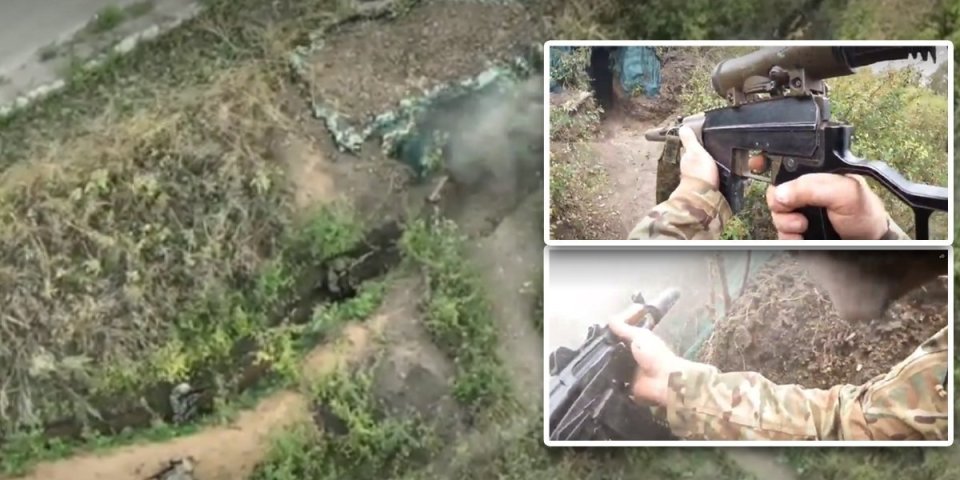 (VIDEO) Strašan snimak iz Ukrajine zapalio mreže! Rusi krišom uleteli u ukrajinski rov, a onda je nastao brutalan masakr!