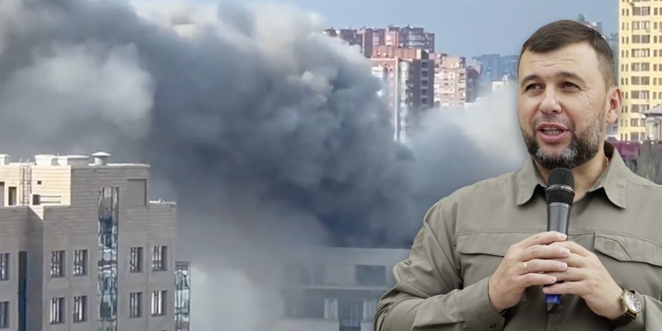 Drama u Donjecku! Ukrajinci raketirali kancelariju Pušilina, snažne eksplozije zatresle grad!