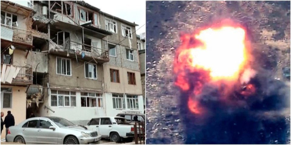 Pakao na Kavkazu, Azerbejdžan tuče iz svog raspoloživog oružja: U krvavom sukobu 25 mrtvih, mnogo ranjenih civila!