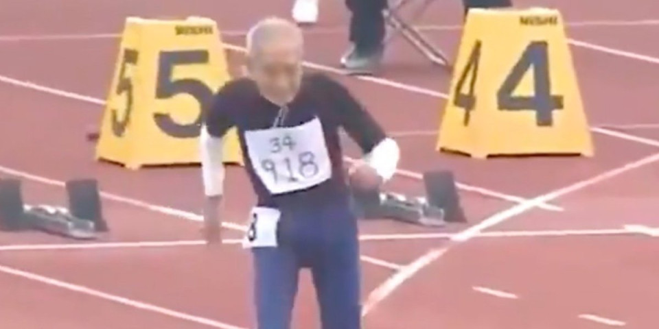 Počeo da trči u 102. godini! Na njega se misli kad se kaže "nikad nije kasno" (VIDEO)