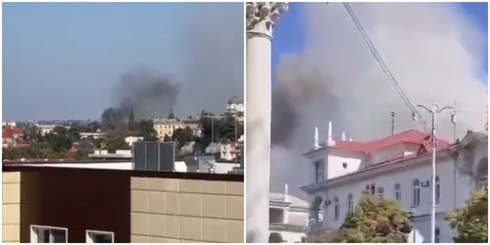 Napadnut štab Crnomorske flote u Sevastopolju, čuju se eksplozije, vlasti izdale alarmantno upozorenje!