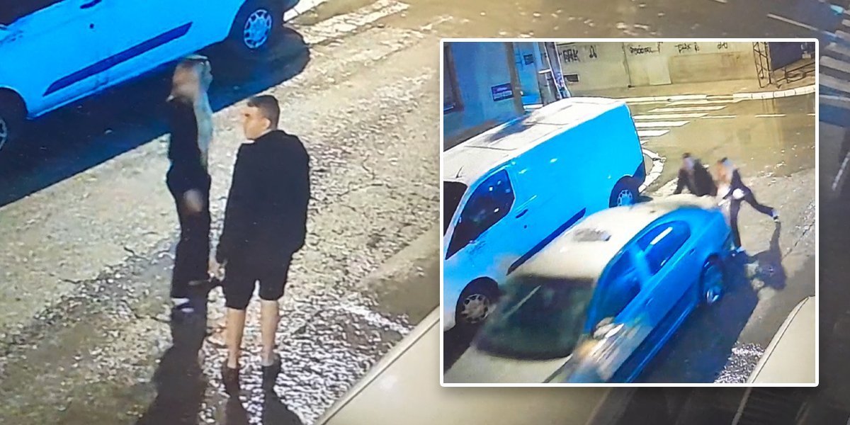 Ukrali taksi u centru Prokuplja! Među lopovima i jedna lepa plavuša! (VIDEO)