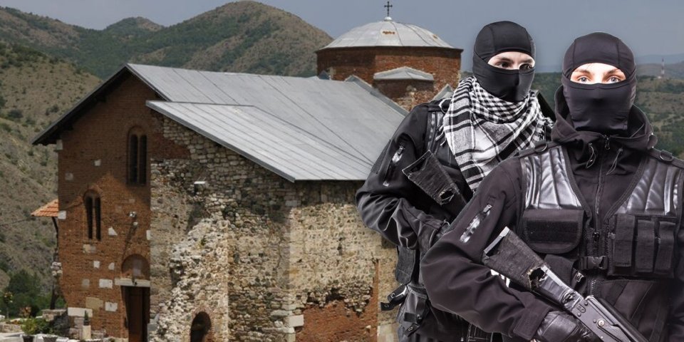Naoružani i maskirani upali u manastir Banjska: Odjekuju pucnji, narod i sveštenstvo zaključani u hramu!
