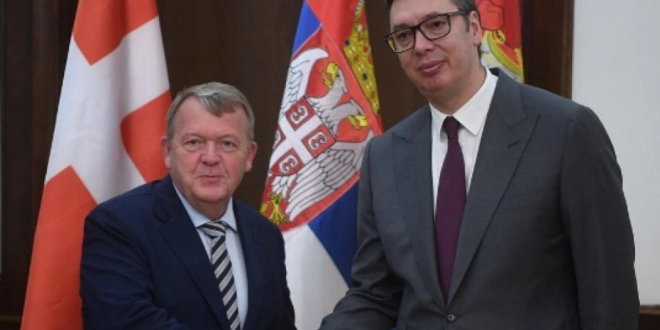 Vučić sa danskim šefom diplomatije: Upoznao sam Rasmusena sa najopasnijim razvojem situacije na KiM