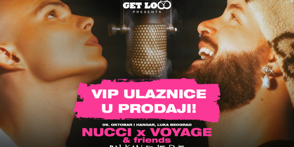 Ograničen kontingent VIP ulaznica od sada dostupan za koncert Nuccija i Voyagea!