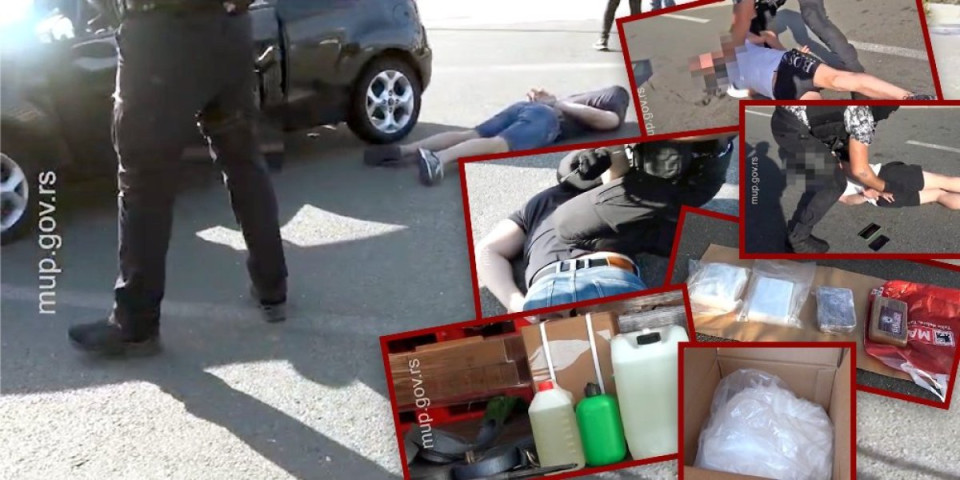 (VIDEO) Pogledajte hapšenje dilera u Novoj Pazovi: Pronađeno 4 kilograma kokaina