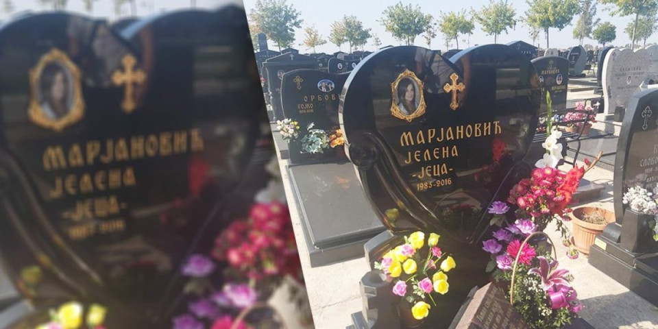 Misteriozna poseta na grobu Jelene Marjanović: Sveži irisi i gerberi u korpici (FOTO/VIDEO)