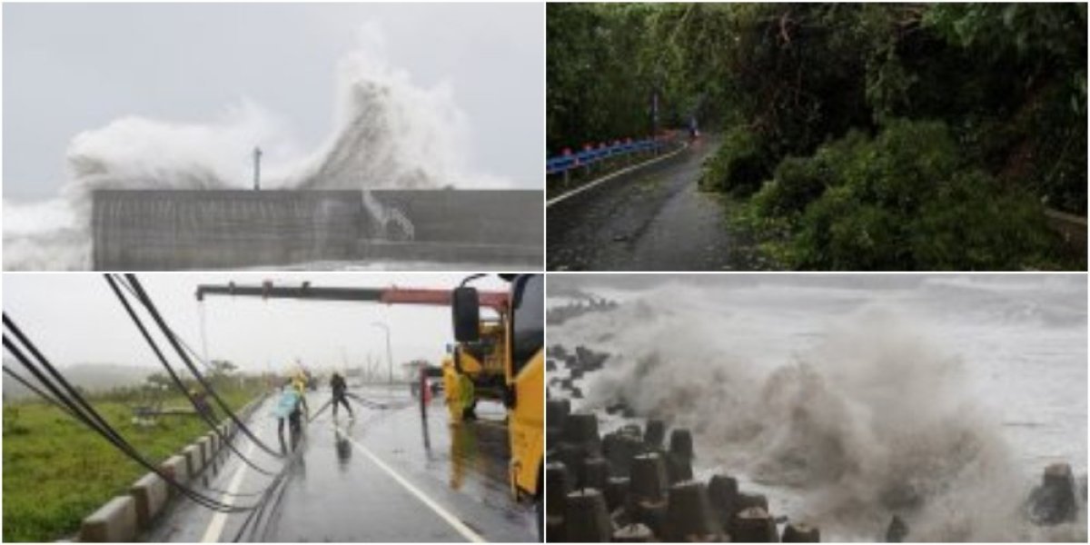 Talasi od 7 metara! Tajvan na udaru najjačeg vetra u istoriji, naleti oluje od 340km/h! (FOTO, VIDEO)