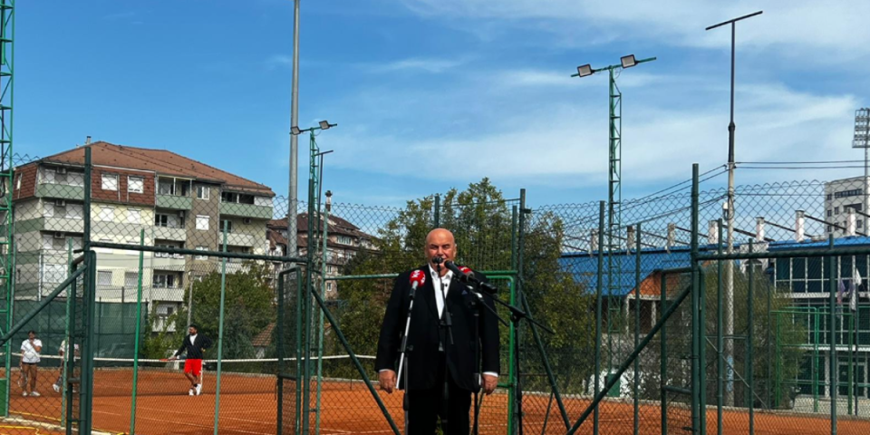 Palma saopštio lepe vesti - Jagodina je iz sopstvenih sredstava finansirala izgradnju teniskog kompleksa