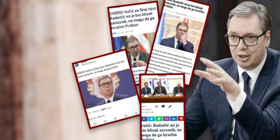 Ovo je zajedničko svim tajkunskim medijima: Izvrću Vučićeve izjave i izvlače iz konteksta - Lažovi neviđeni (FOTO)