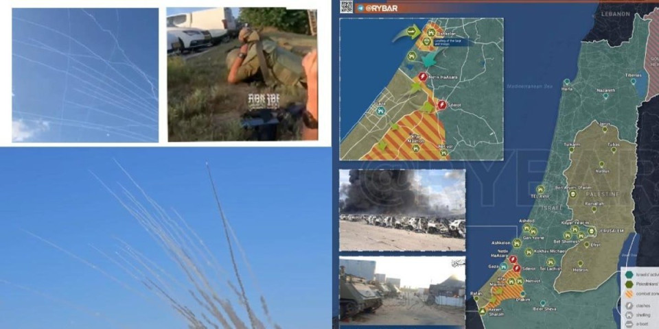 (VIDEO) Hamas uzvraća udarac, počeo najstrašniji napad! Stotine raketa bije po izraelskim položajima!