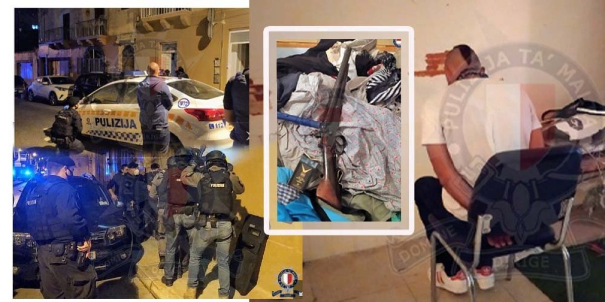 Policajce sačekao u stanu sa sačmarom i pretio da će ih pobiti: Osuđen Srbin na Malti