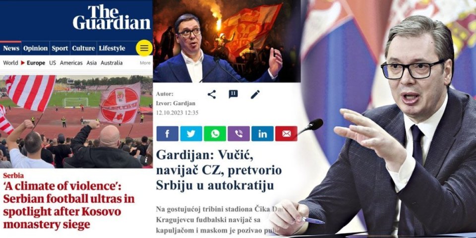 Gardijanu i tajkunskim medijima problem što je Vučić lojalan svom narodu, pa čak i klubu za koji navija!