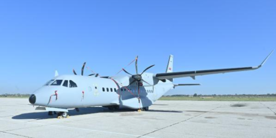 Stiglo pojačanje: Prvi od dva transportna aviona C-295 uveden u upotrebu u Vojsci Srbije