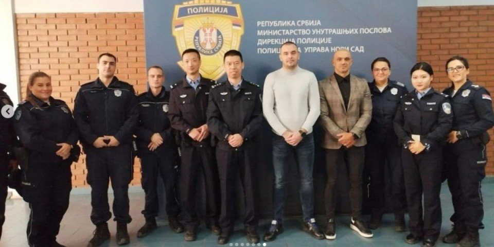 Zajedničke policijske patrole u Novom Sadu: Pomoć kineskih kolega
