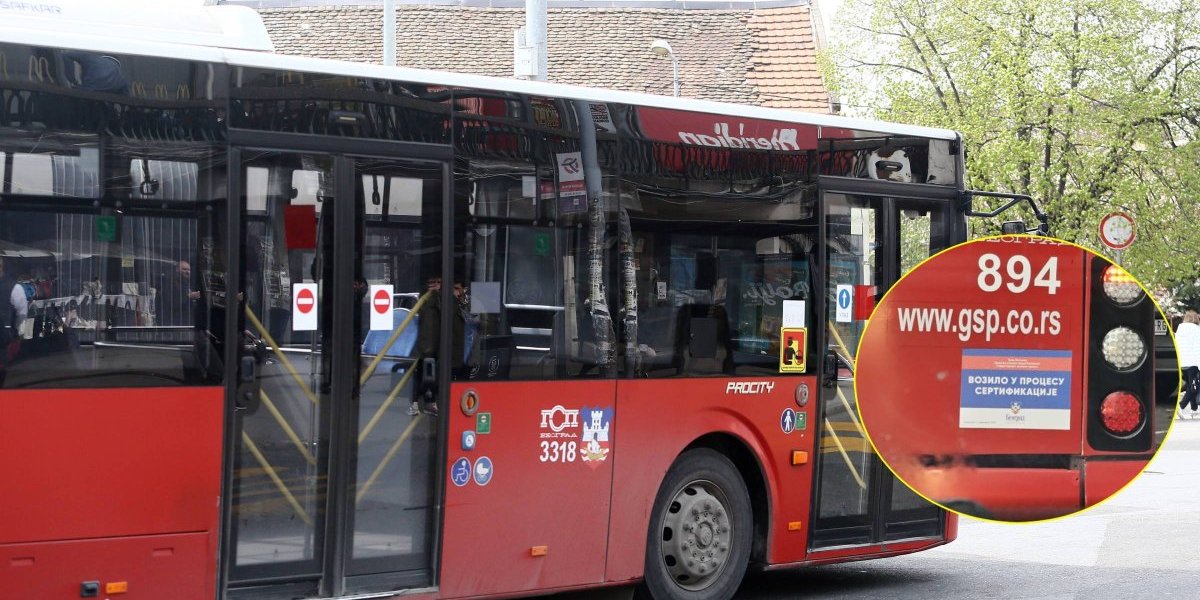 Građani zatečeni nalepnicom na autobusima GPS! Ako ovo vidite to znači da vozilu nešto nedostaje (FOTO)