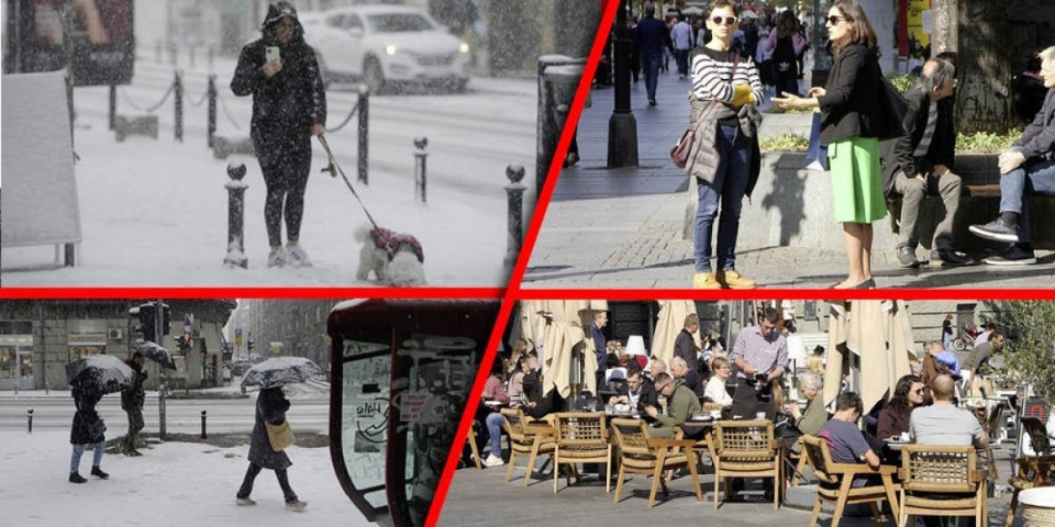 U Srbiju stiže prvi sneg! Od subote dolazi jače zahlađenje, temperatura pada na nulu!