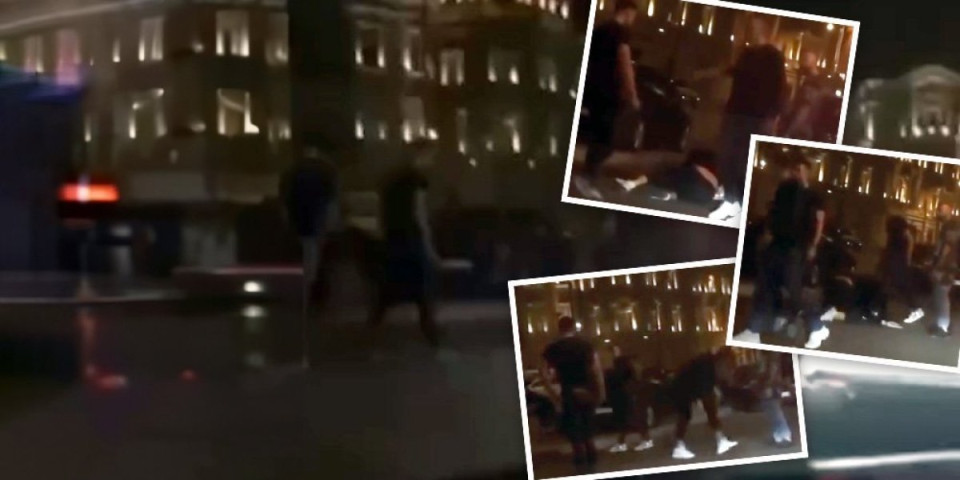 UZNEMIRUJUĆI VIDEO! Ovo je prava istina o tuči u centru Beograda: "Hrabra osmorka je počela da beži..." (VIDEO)
