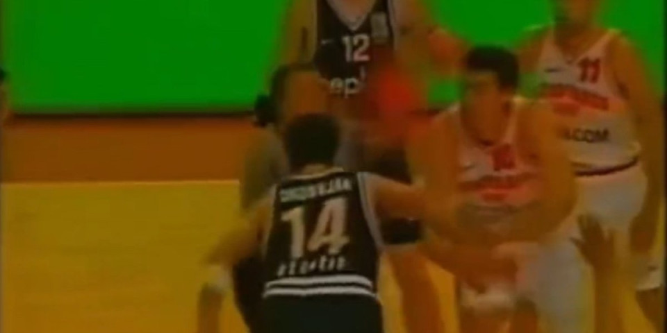 Partizan 1998. protiv Olimpijakosa počeo sa minus 2, a razlog je potpuno neverovatan (VIDEO)