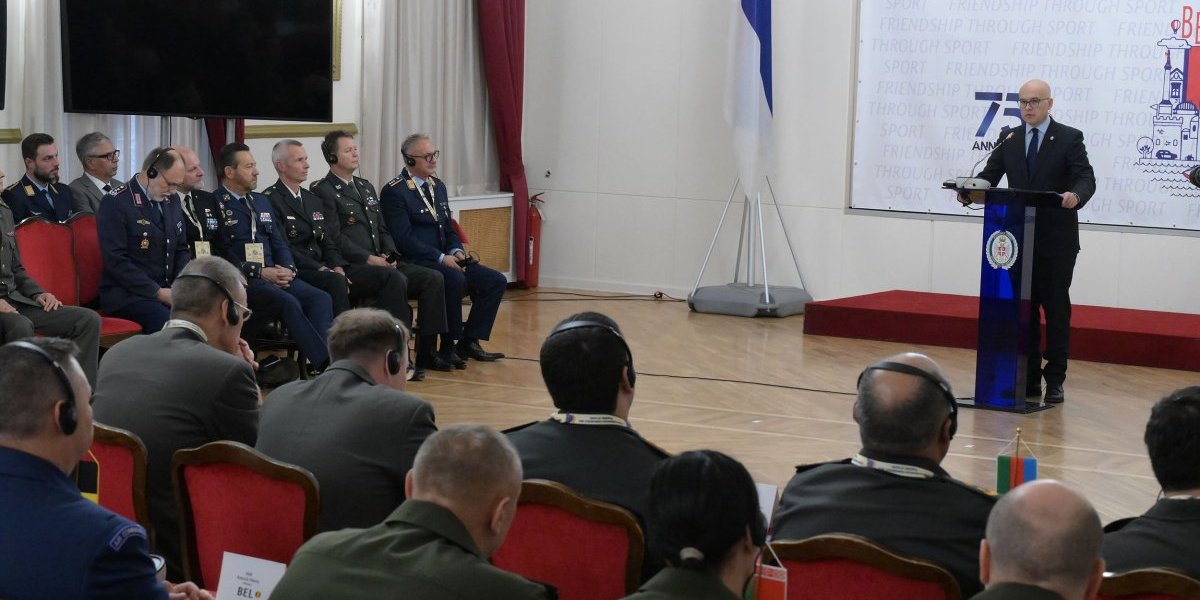 Ministar Vučević otvorio „Evropsku konferenciju CISM“