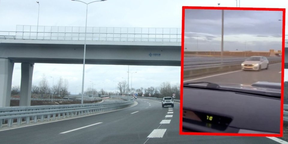 Ponovo vožnja u kontra smeru! Vozač kamikaza na autoputu kod Šimanovaca (VIDEO)